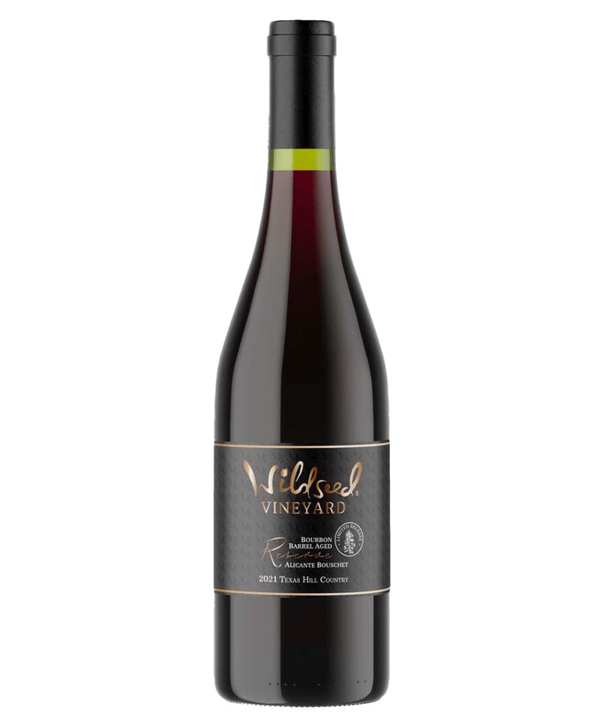 2021 Bourbon Barrel Alicante Bouchet – Wildseed Farms